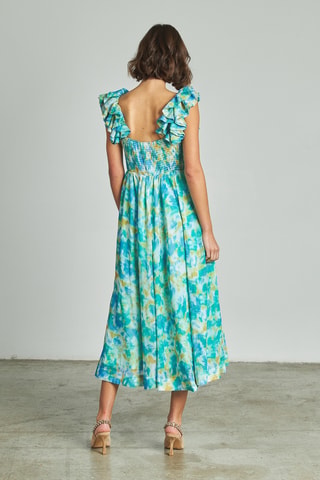 ##Robe longue - Turquoise