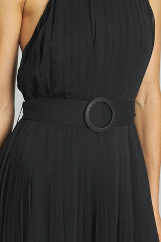 ##Robe plissée - Noir