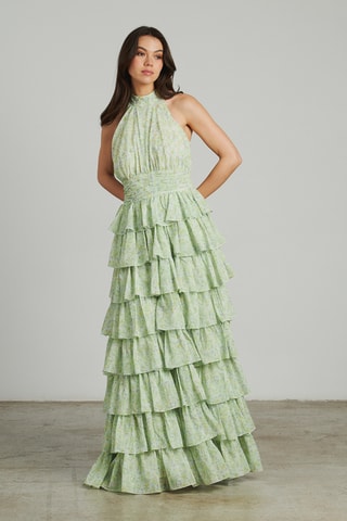 ##Robe longue - Vert