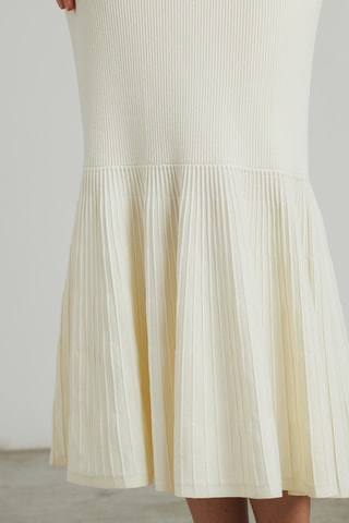##Robe asymétrique - Blanc