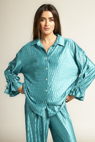 ##Chemisier - Turquoise