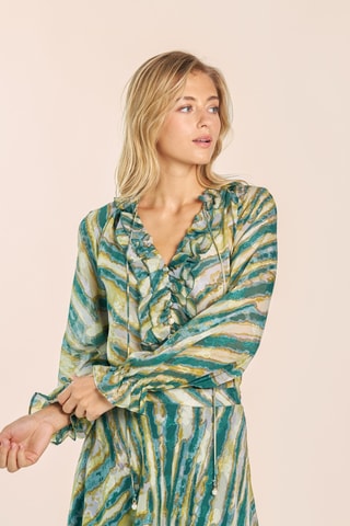 ##Blouse - Bleu canard