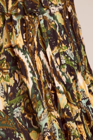 ##Jupe longue - kaki et beige