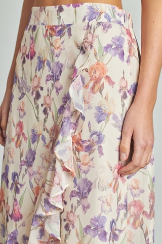 ##Jupe portefeuille - Violet