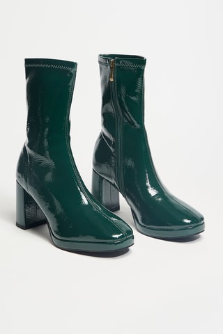 Bottines - Vert foncé