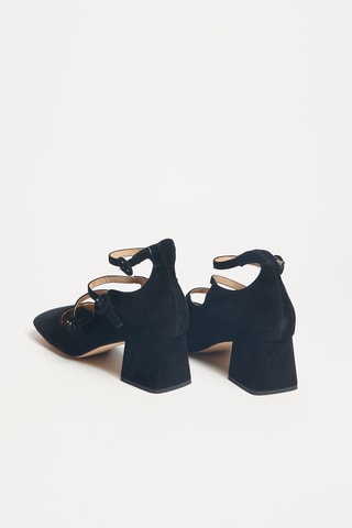 Escarpins en cuir - Noir