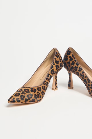 Escarpins en cuir - Marron