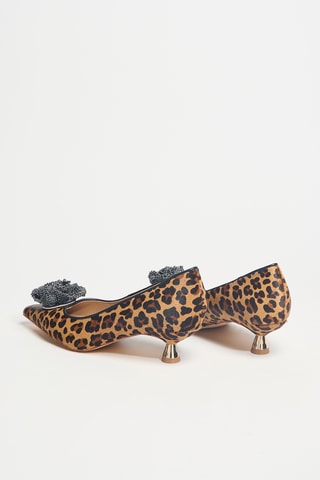 Escarpins en cuir - Marron