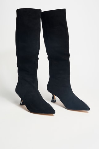 Bottes en cuir - Noir