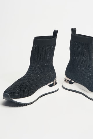 Platform Sneakers - Zwart