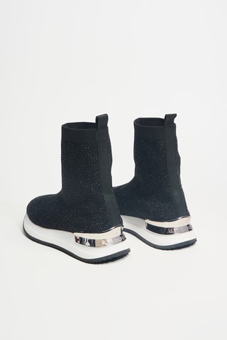 Platform Sneakers - Zwart