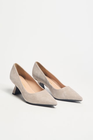 Escarpins en cuir - Beige