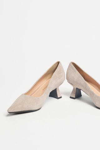 Escarpins en cuir - Beige