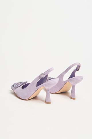 Escarpins en cuir - Lilas