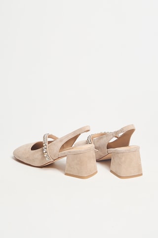 Escarpins en cuir - Beige