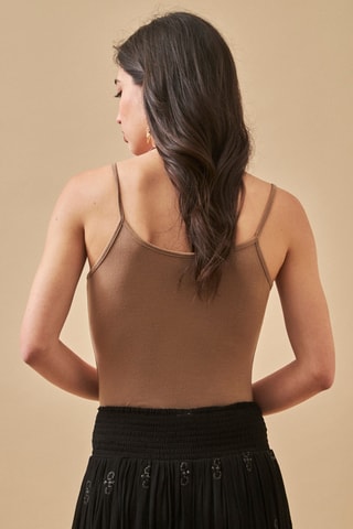 Top Nom - Marron clair