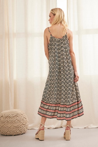 Robe longue Tem - Noir
