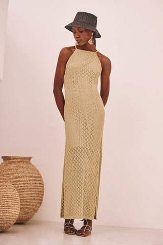 Robe droite TS.Bhilai - Vert clair
