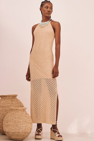 Robe droite TS.Bhilai - Beige