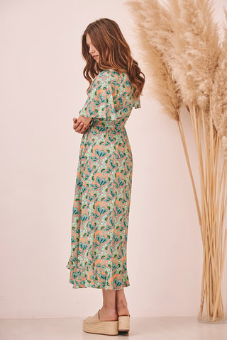 Robe midi Fair - Vert
