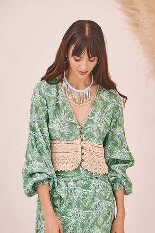 Chemisier Thonia - Vert