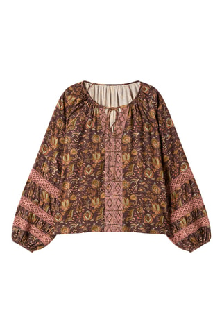 Blouse Silene - Camel