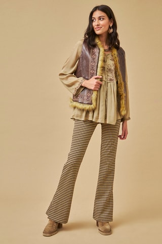Pantalon - Camel