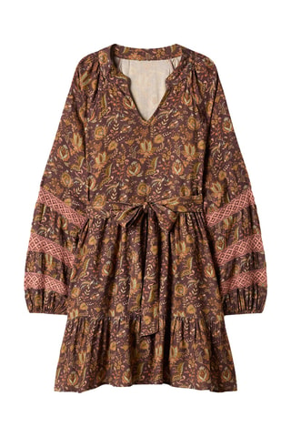 Robe patineuse Setaria - Camel