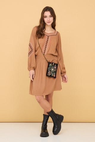 Robe patineuse Milani - Camel