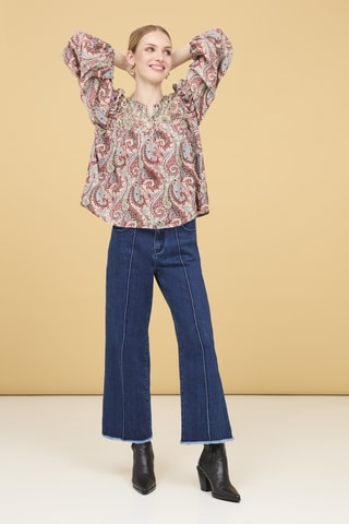 Blouse Uga - Bordeaux