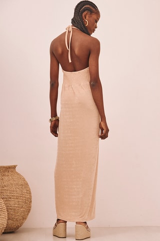 Robe longue Dalai - Beige