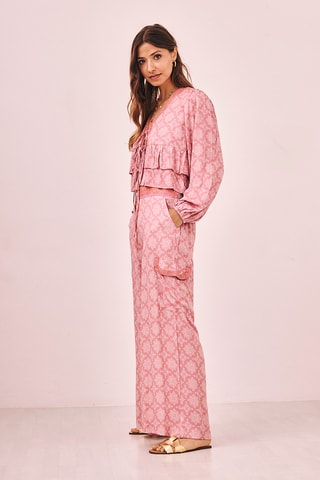 Crop top Buman - Rose