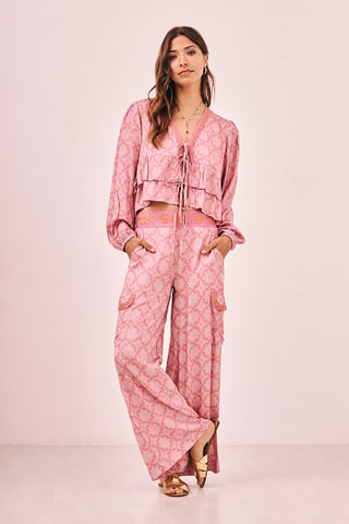 Crop top Buman - Rose