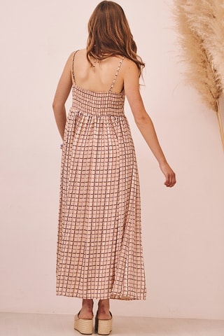 Robe longue Claire - Violet
