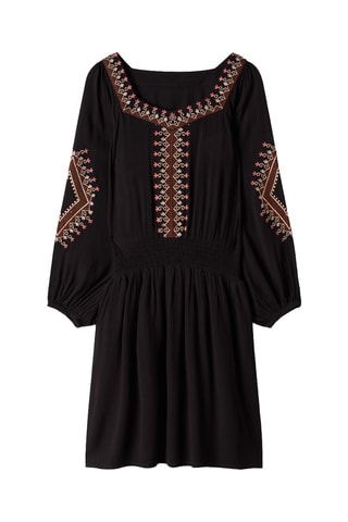 Robe patineuse Milani - Noir