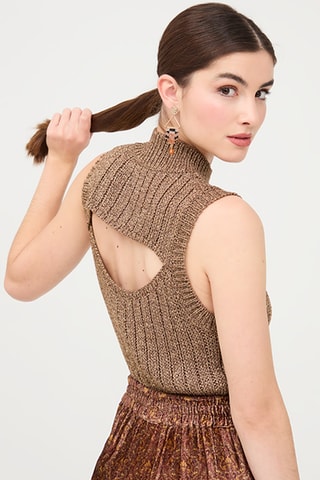 Top TS.Fiji - Marron