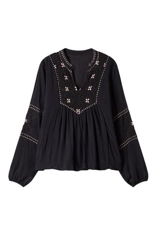 Blouse Kalu - Noir
