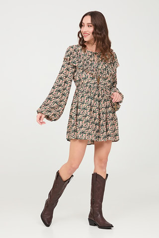 Robe patineuse Begonia - Vert