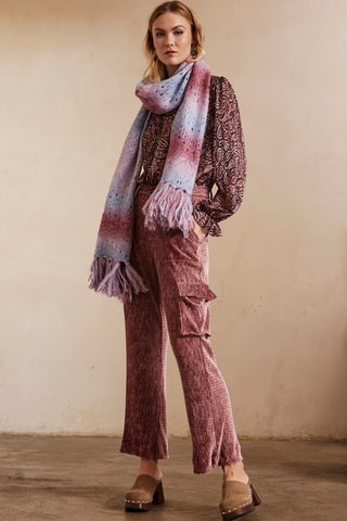 Echarpe tie and dye TS.Anima - Rose