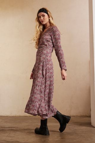 Robe longue Vedas - Violet