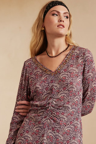Robe longue Vedas - Violet