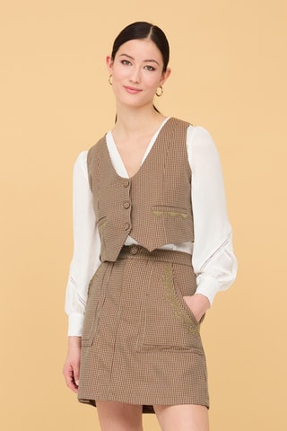 Gilet de costume Lardves - Vert