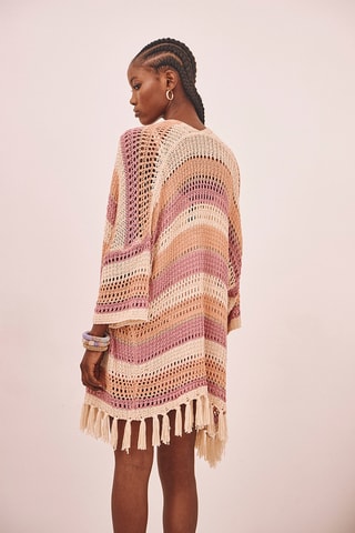 Gilet long Patna - Orange