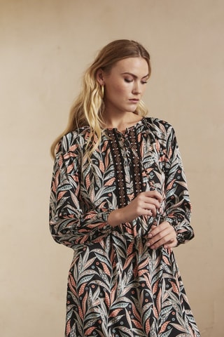 Robe midi Unne - Noir