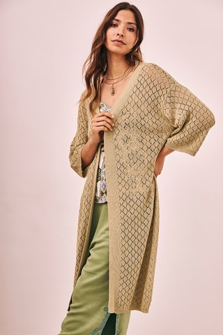 Gilet long TS.Gaya - Vert clair