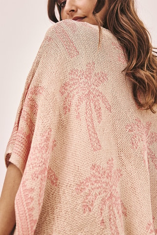 Gilet long Udaipur - Corail