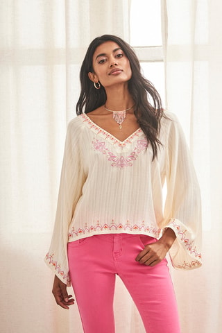 Blouse Fon - Fuchsia