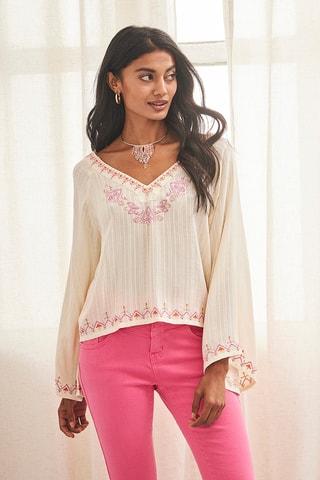 Blouse Fon - Fuchsia