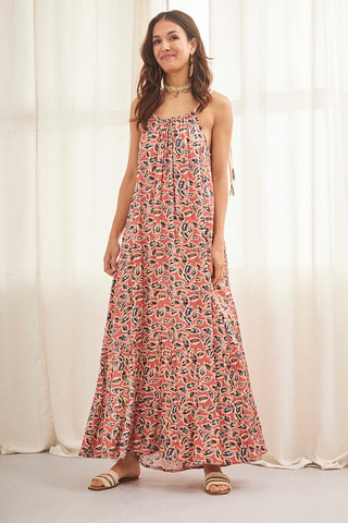 Robe longue Apaly - Rose