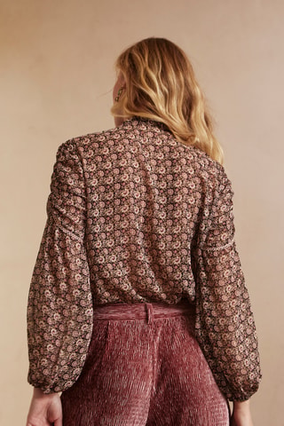 Blouse Fau - Noir